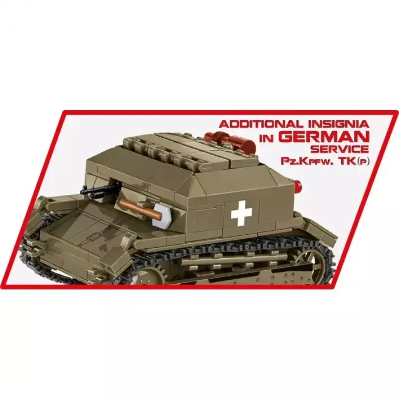 Blocos de construção Cobi Tankette TK-3 conjunto de construção – 323 peças