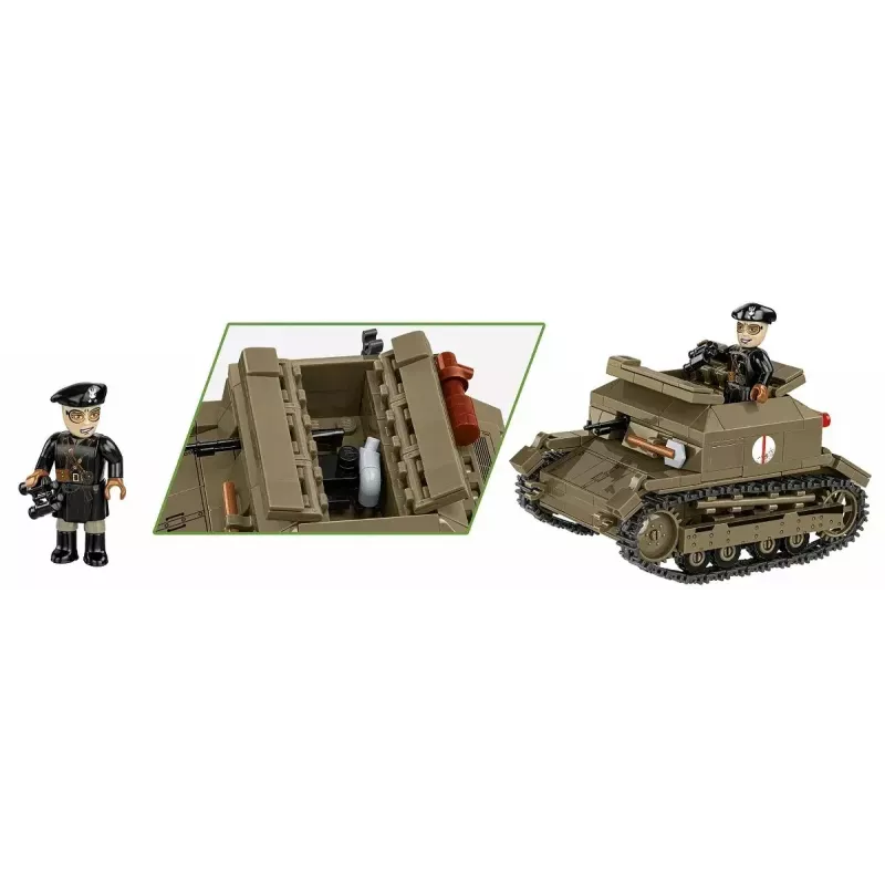 Blocos de construção Cobi Tankette TK-3 conjunto de construção – 323 peças