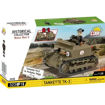 Blocos de construção Cobi Tankette TK-3 conjunto de construção – 323 peças