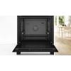 Forno Bosch Serie 4 HBA534ES3 71 L 3400 W preto, aço inoxidável