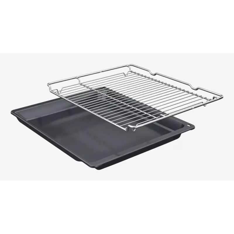 Forno Bosch Serie 4 HBA534ES3 71 L 3400 W preto, aço inoxidável