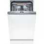 Máquina de lavar loiça encastrável Bosch Serie 4 SPV4HMX49E – Slimline 45 cm, 10 conjuntos de louça, 44 dB, 6 programas