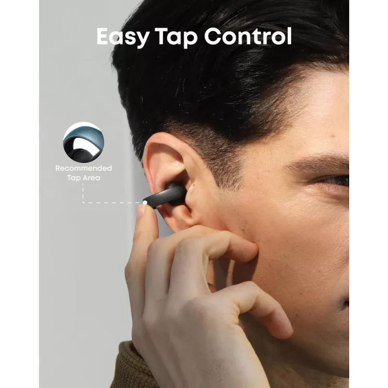 Auscultadores Anker Soundcore Aeroclip preto