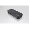 Hub KVM universal i-tec 2x USB-C 2x USB-A 3.0 5000 Mbit/s preto