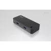Hub KVM universal i-tec 2x USB-C 2x USB-A 3.0 5000 Mbit/s preto