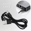 Splitter Ethernet QOLTEC 52294 1x3 RJ45 com entrada de alimentação USB-C