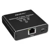 Splitter Ethernet QOLTEC 52294 1x3 RJ45 com entrada de alimentação USB-C
