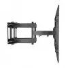 Suporte de parede Manhattan para TV e monitores (Full Motion), para ecrãs de 37 polegadas a 100 polegadas, compatibilidade VESA: todas entre 200x200 mm e 900x600 mm – verifique as dimensões dos quatro orifícios de fixação na parte traseira do ecrã para garantir que encaixam, máx. 80 kg, preto, suporte, garantia vitalícia