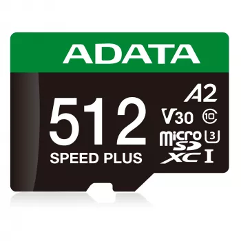 ADATA Speed Plus 512 GB MicroSDXC Classe 10