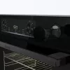 Forno elétrico de encastrar Gorenje BSA6737E15BG — 77 l, preto, temporizador digital, convecção, grelhador, função pizza