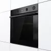 Forno elétrico de encastrar Gorenje BSA6737E15BG — 77 l, preto, temporizador digital, convecção, grelhador, função pizza