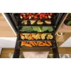 Forno elétrico de encastrar Gorenje BSA6737E15BG — 77 l, preto, temporizador digital, convecção, grelhador, função pizza