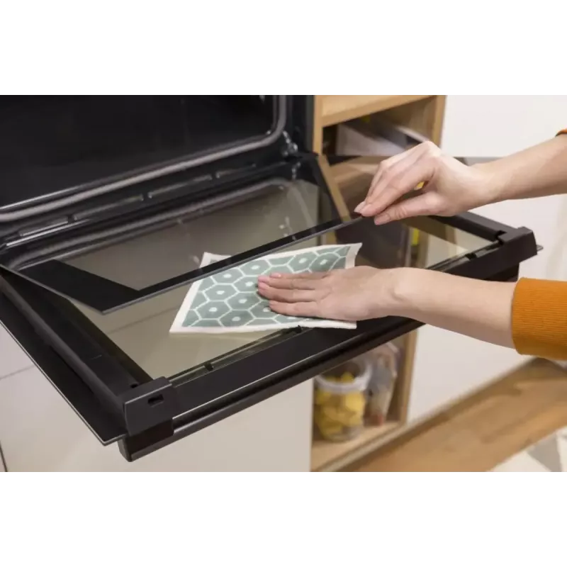 Forno elétrico de encastrar Gorenje BSA6737E15BG — 77 l, preto, temporizador digital, convecção, grelhador, função pizza
