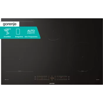 Placa de indução Gorenje GI8432BSCWF, Preto, encastrar, 60 cm, placa de indução por zonas, vitrocerâmica, 4 zona(s)