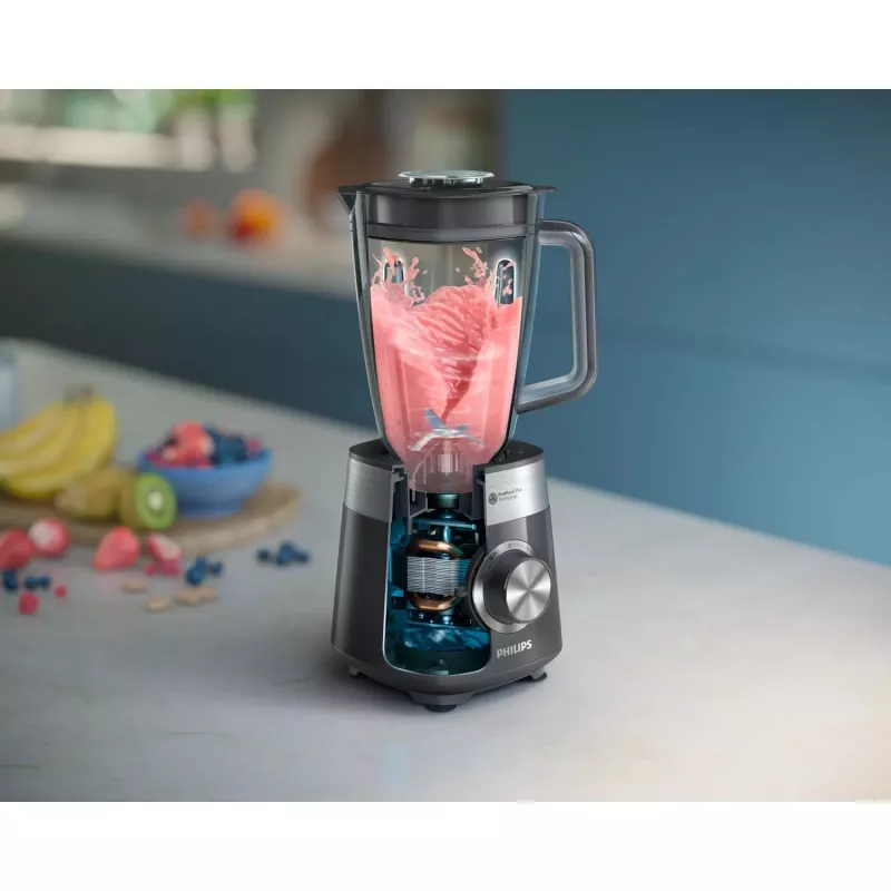 Philips série 5000 HR3020/20 Misturadora 2 L misturadora de mesa 1000 W cinzento, aço inoxidável