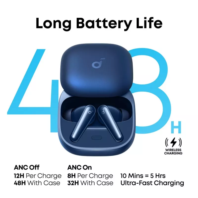 Auscultadores ANKER - Soundcore Liberty 5 - azul