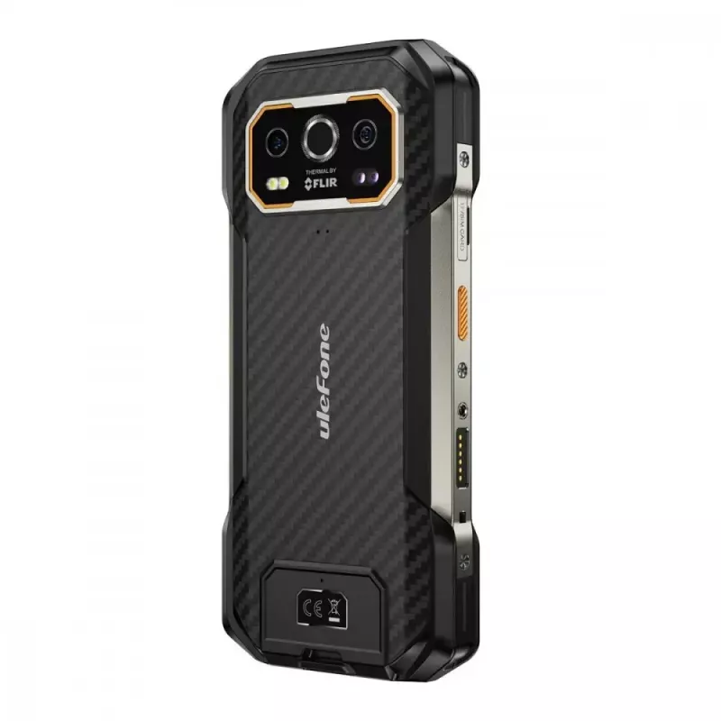 Smartphone UleFone Armor 27T 6,58 polegadas 12 GB RAM 256 GB preto, classe de eficiência energética A