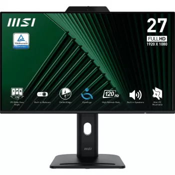 Monitor de computador MSI PRO MP272PMG 68,6 cm (27 polegadas) 1920 x 1080 píxeis Full HD LCD preto
