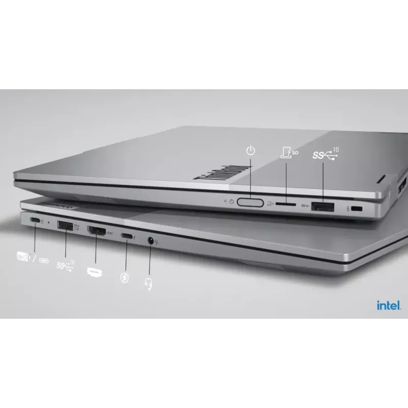 Portátil Lenovo ThinkBook 14 G5 2in1 14,0 polegadas Ultra 5 225U 16GB 512GB INT W11Pro Touch Luna Grey