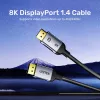 Unitek C1628GY01-2M cabo DisplayPort 1.4, 2 m, 8K@60Hz