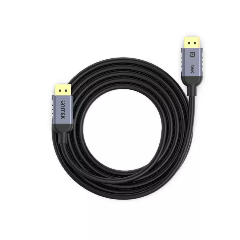 Unitek C1628GY01-2M cabo DisplayPort 1.4, 2 m, 8K@60Hz