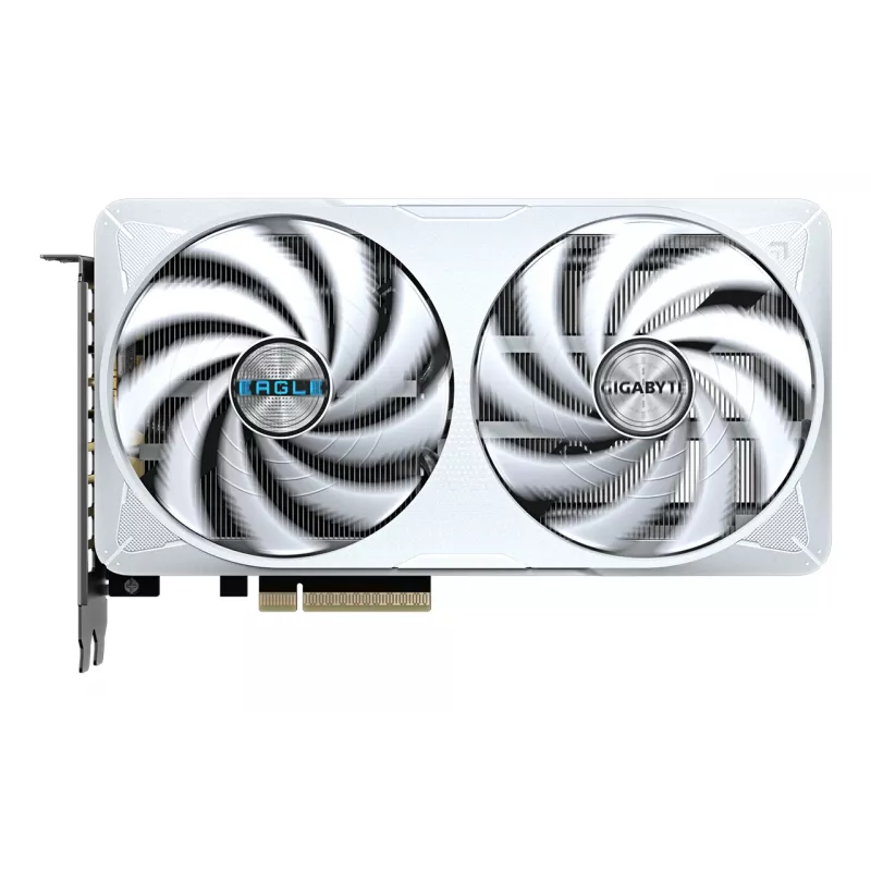 Placa gráfica GIGABYTE GeForce RTX 5060 Ti EAGLE OC ICE 8G – 8 GB GDDR7, 128 bits, PCI-E 5.0, 2617 MHz frequência do núcleo, 3 x DisplayPort, 1 x HDMI, GV-N506TEAGLEOC ICE-8GD
