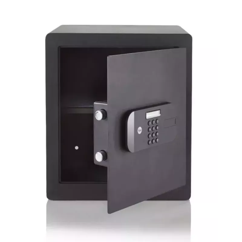 Cofre autónomo Yale YSEB/400/EB1 aço preto fechadura de combinação
