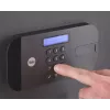 Cofre autónomo Yale YSEB/400/EB1 aço preto fechadura de combinação