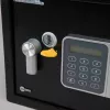 Cofre autónomo Yale YSG/250/DB2 — aço, fechadura de combinação, 16 L, preto, montagem no chão/parede