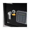 Cofre autónomo Yale YSG/250/DB2 — aço, fechadura de combinação, 16 L, preto, montagem no chão/parede