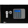 Cofre autónomo Yale YSG/250/DB2 — aço, fechadura de combinação, 16 L, preto, montagem no chão/parede