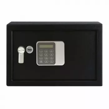 Cofre autónomo Yale YSG/250/DB2 — aço, fechadura de combinação, 16 L, preto, montagem no chão/parede
