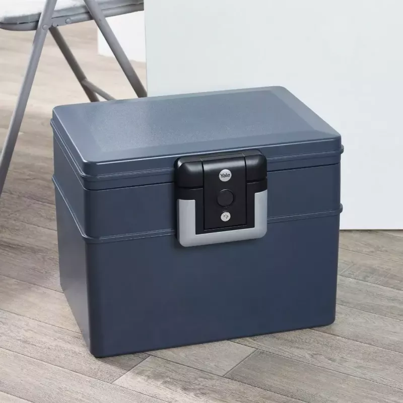 Cofre autónomo Yale YFWC/329/KB1 16,5 L fechadura de chave preto cinzento