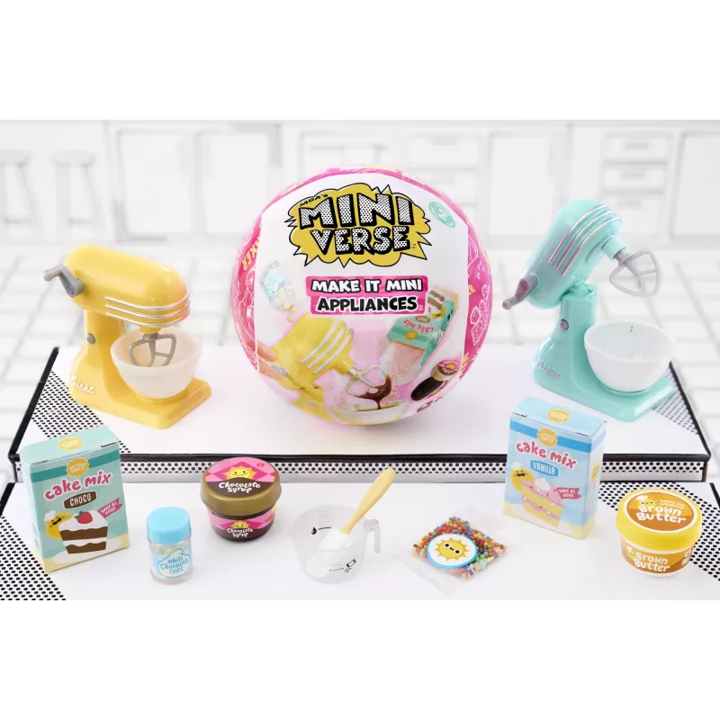 Miniverse MGA's - Make It Mini Appliances Série 2 em PDQ, 8 anos, multicolor, plástico