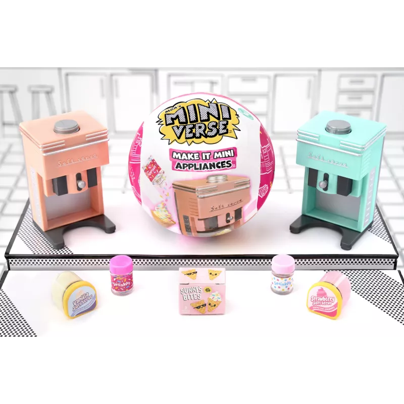 Miniverse MGA's - Make It Mini Appliances Série 2 em PDQ, 8 anos, multicolor, plástico