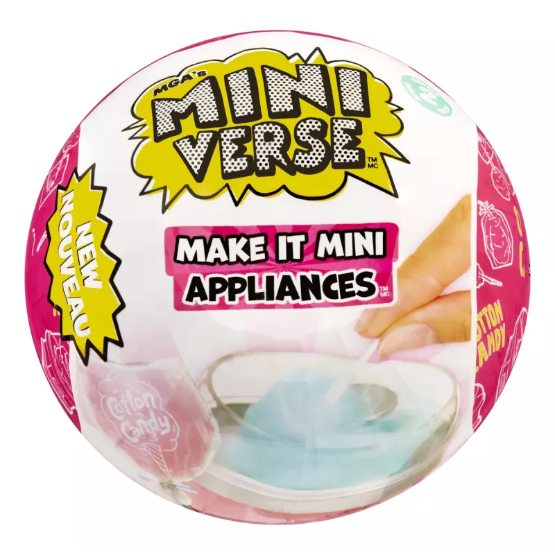 Miniverse MGA's - Make It Mini Appliances Série 2 em PDQ, 8 anos, multicolor, plástico