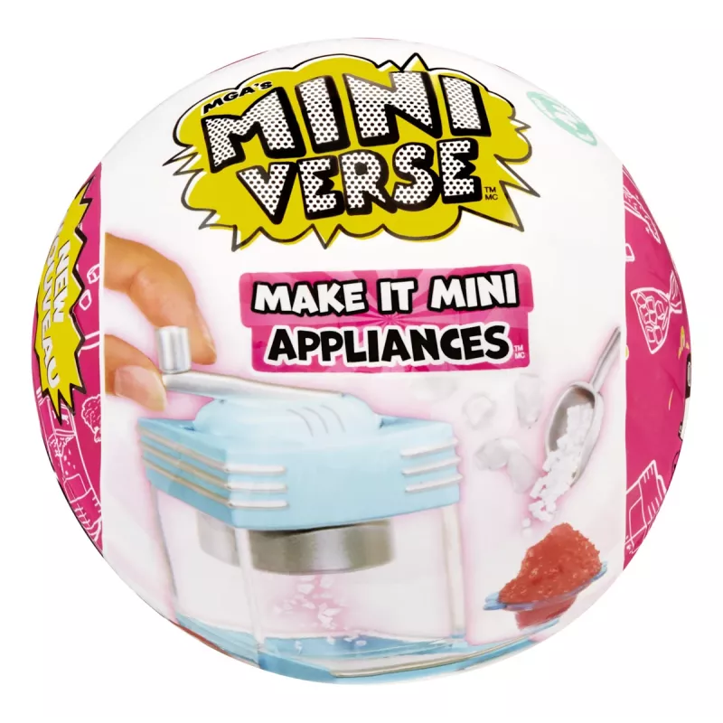 Miniverse MGA's - Make It Mini Appliances Série 2 em PDQ, 8 anos, multicolor, plástico