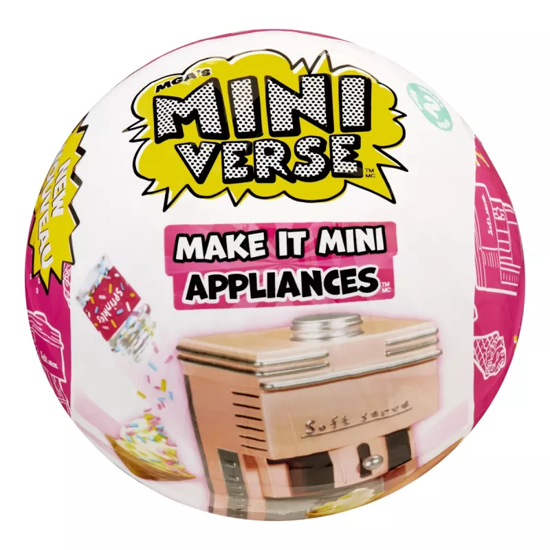 Miniverse MGA's - Make It Mini Appliances Série 2 em PDQ, 8 anos, multicolor, plástico