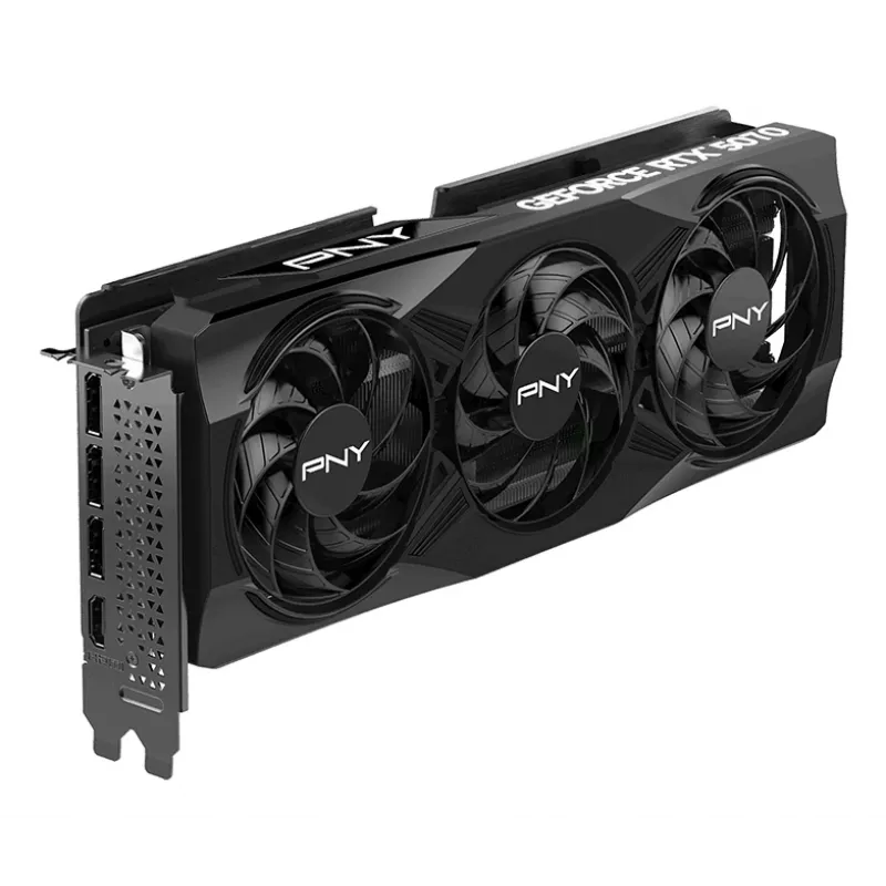 Placa gráfica PNY GeForce RTX 5070 12GB Triple Fan, 12 GB GDDR7