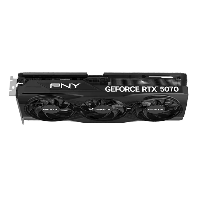 Placa gráfica PNY GeForce RTX 5070 12GB Triple Fan, 12 GB GDDR7