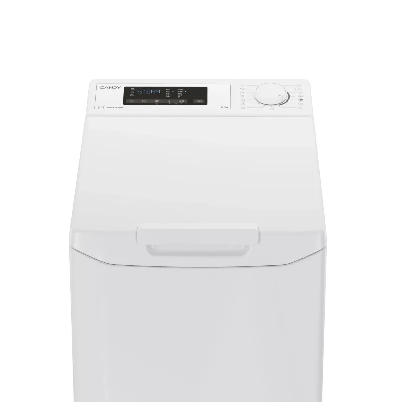 Máquina de lavar Candy TCAS265D3-S de carga superior 6 kg 1200 rpm branco