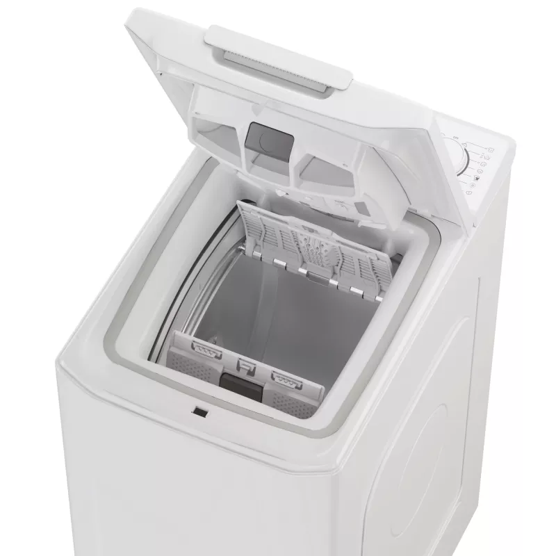 Máquina de lavar Candy TCAS265D3-S de carga superior 6 kg 1200 rpm branco