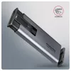 Axagon EEM2-SD2 USB-C 10Gbps - caixa DISPLAY para M.2 NVMe e SATA SSD