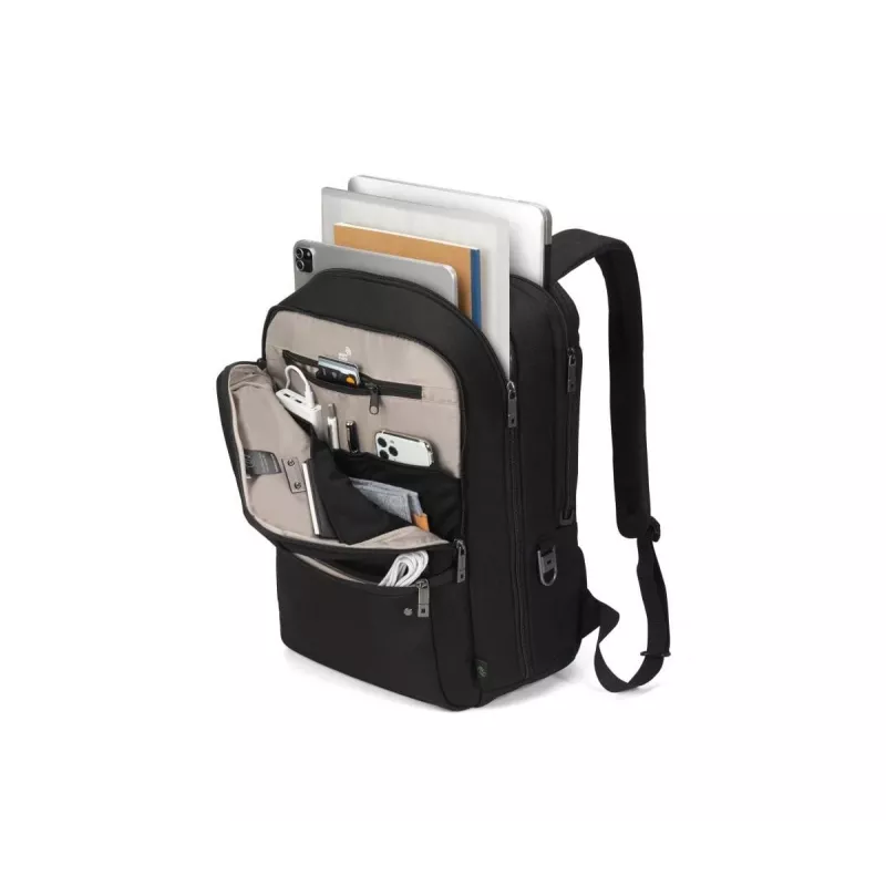 Mochila para portátil DICOTA Five - 14-16 polegadas - preto / 900d poliéster PET reciclado