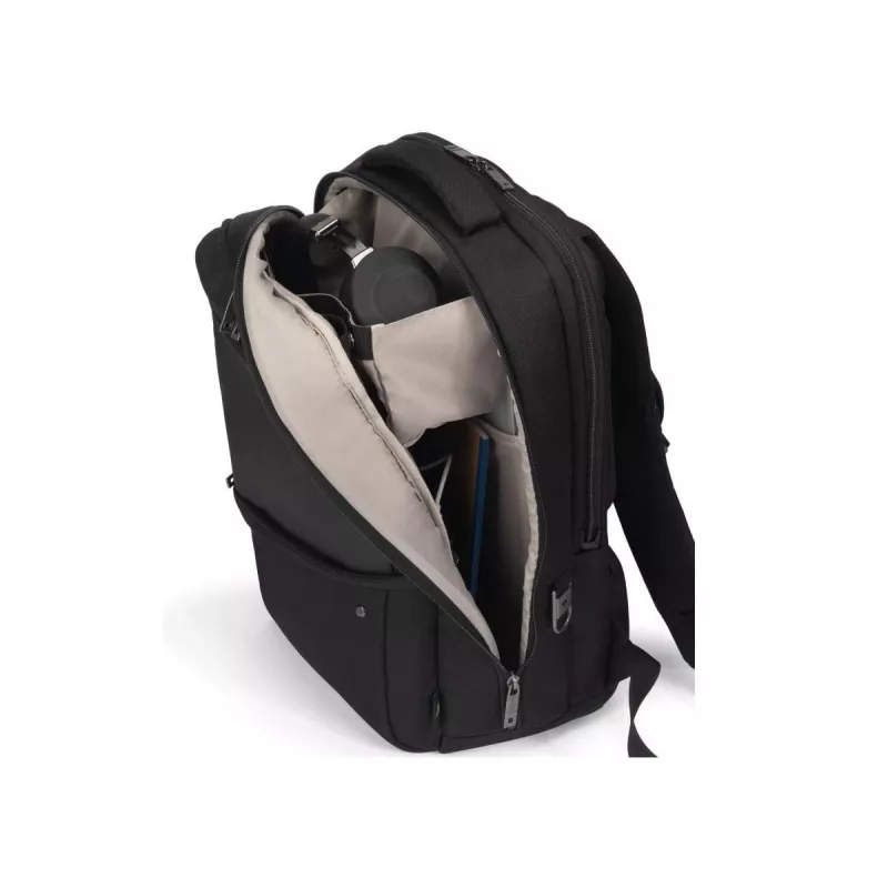 Mochila para portátil DICOTA Five – 15-17.3in – preto / 900d poliéster PET reciclado