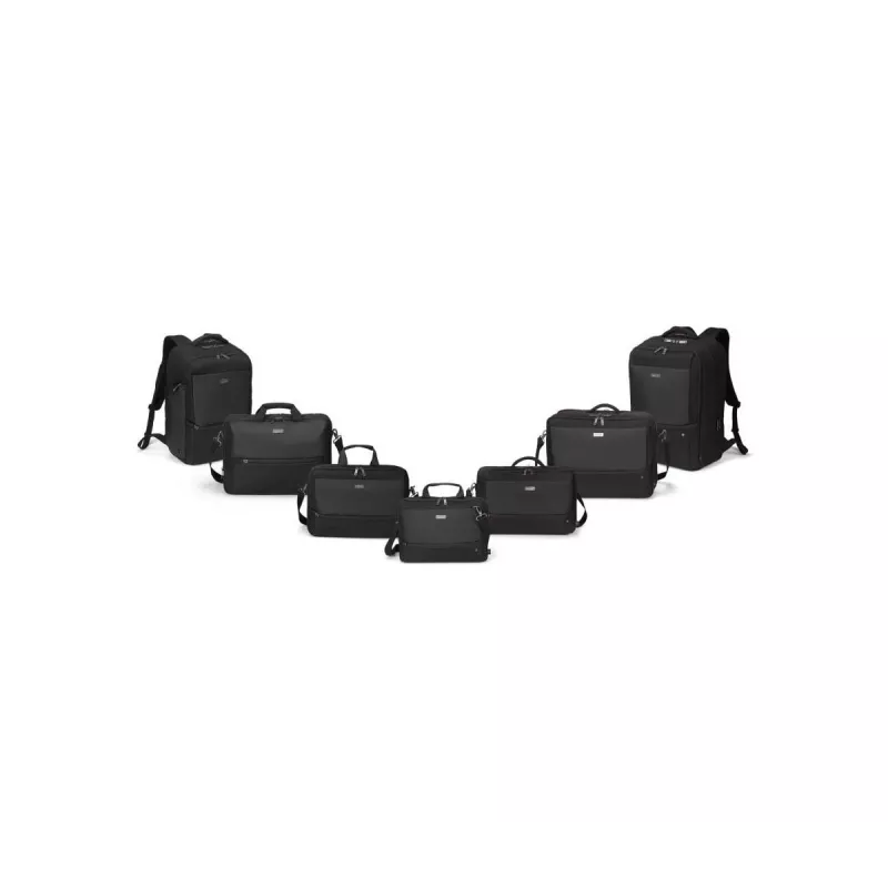 Mochila para portátil DICOTA Five – 15-17.3in – preto / 900d poliéster PET reciclado