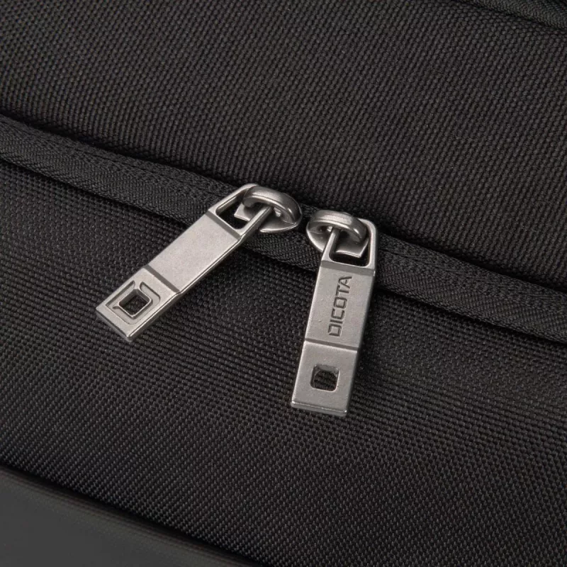 Mala para portátil DICOTA Top Traveller Dual Five - 14-16 polegadas - preto / 900d poliéster PET reciclado