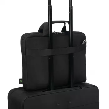 Pasta DICOTA D32172-RPET 14 polegadas preto alça de ombro