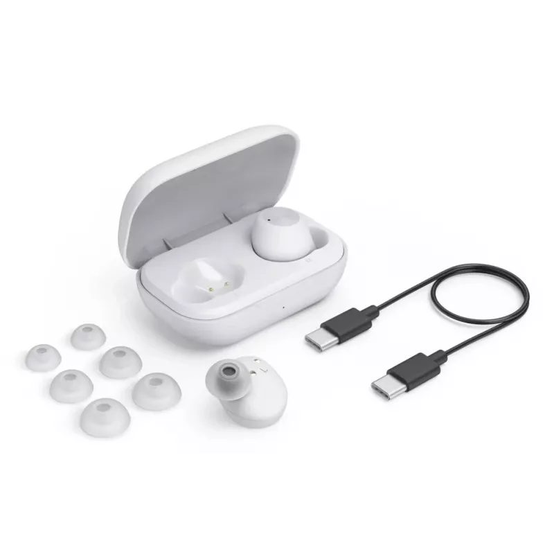Headset Hama Spirit Chop II True Wireless Stereo (TWS) In-Ear desportivo Bluetooth branco