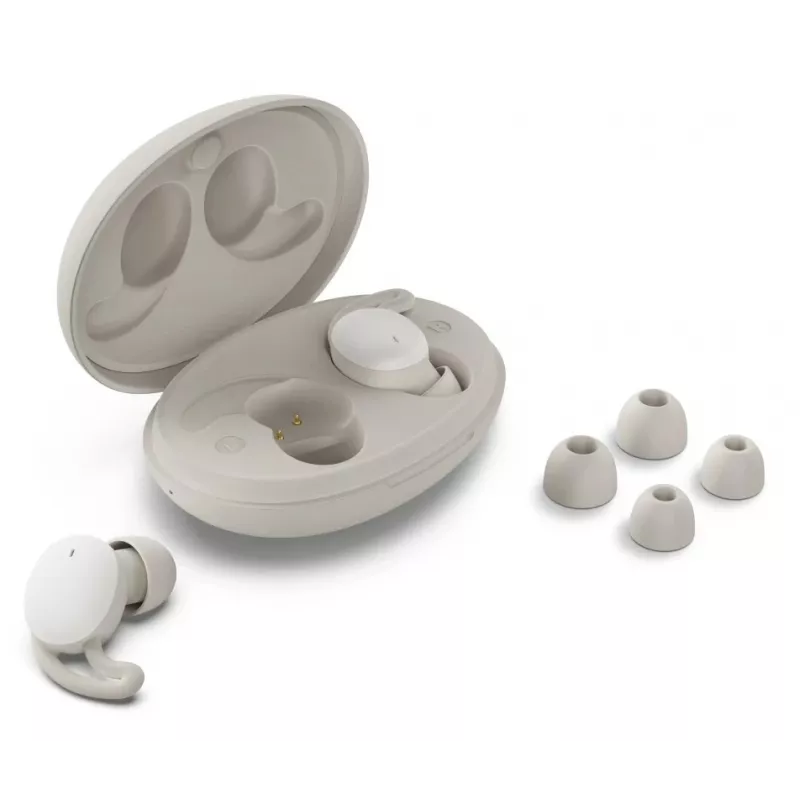 Headset Hama Spirit Calm True Wireless Stereo (TWS) In-Ear chamadas/música Bluetooth bege, branco